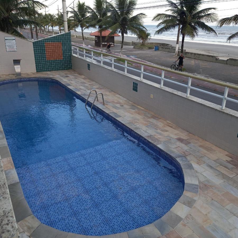 Otimo Apartamento Condominio Frente A Praia Mongaguá エクステリア 写真