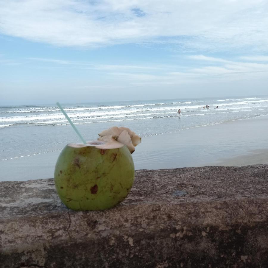 Otimo Apartamento Condominio Frente A Praia Mongaguá エクステリア 写真